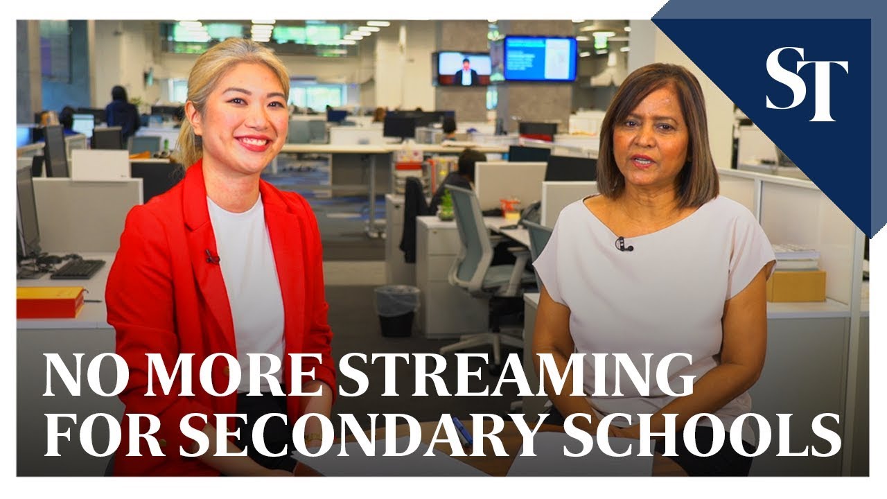 Secondary school streaming to stop in 2024 | The Straits Times