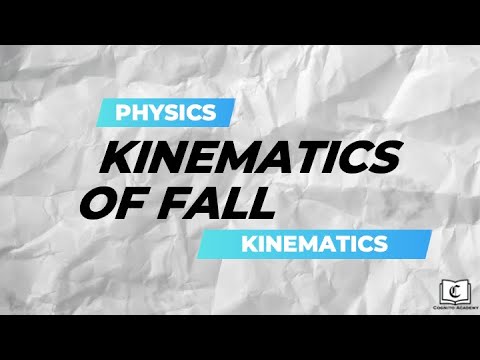 Kinematics of Fall: Crash Course | Newtonian Mechanics | Physics | GCE O-Level