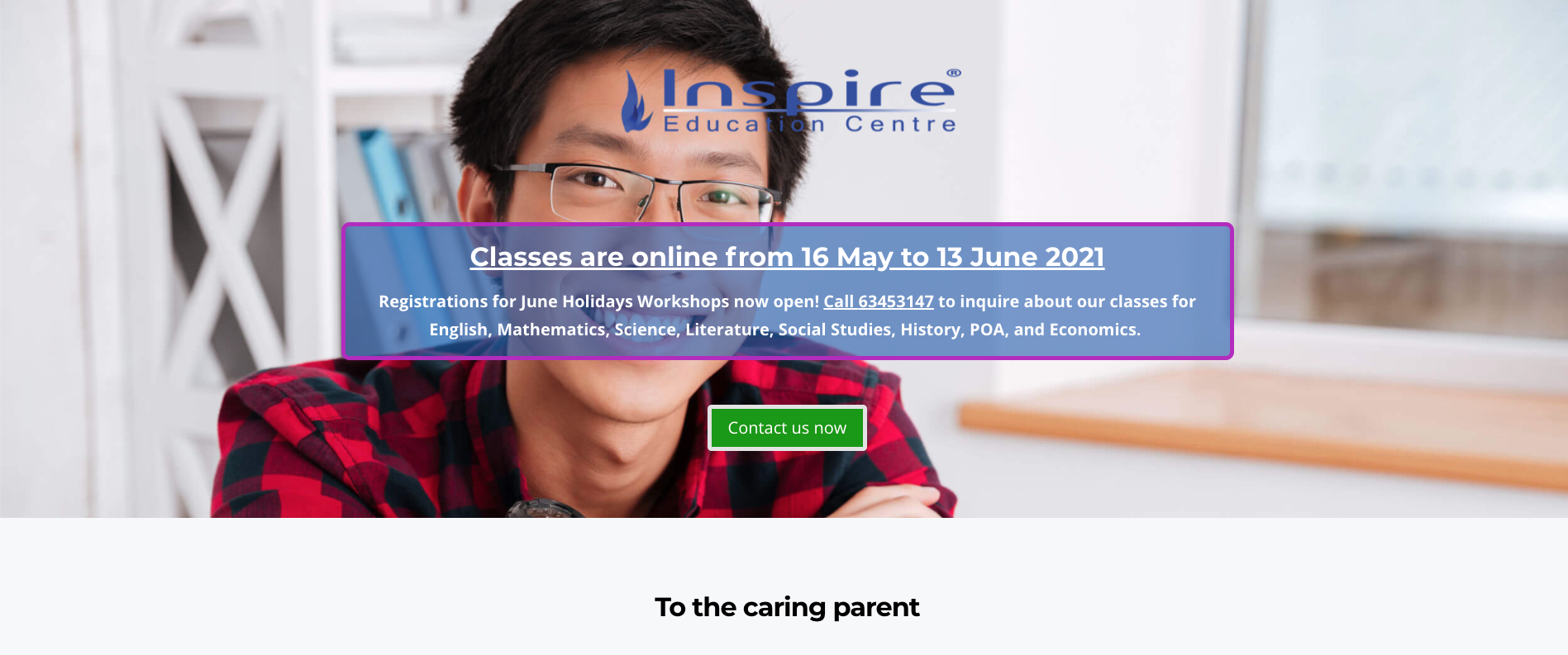 Inspire Education Centre Primary School Tuition